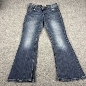 Vintage Lei Jeans Junior Fits Women's 30x28 Flare Bootcut Y2 Medium Wash Blue